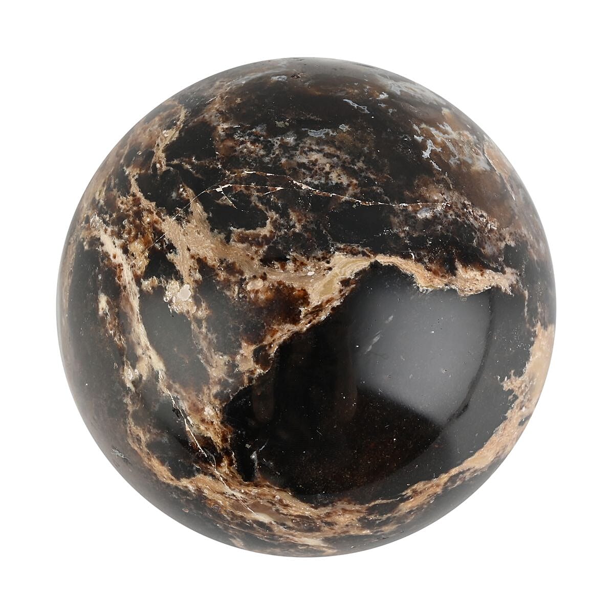 Black Opal Sphere 2-3 Inches -S (Approx. 1185 ctw) image number 2