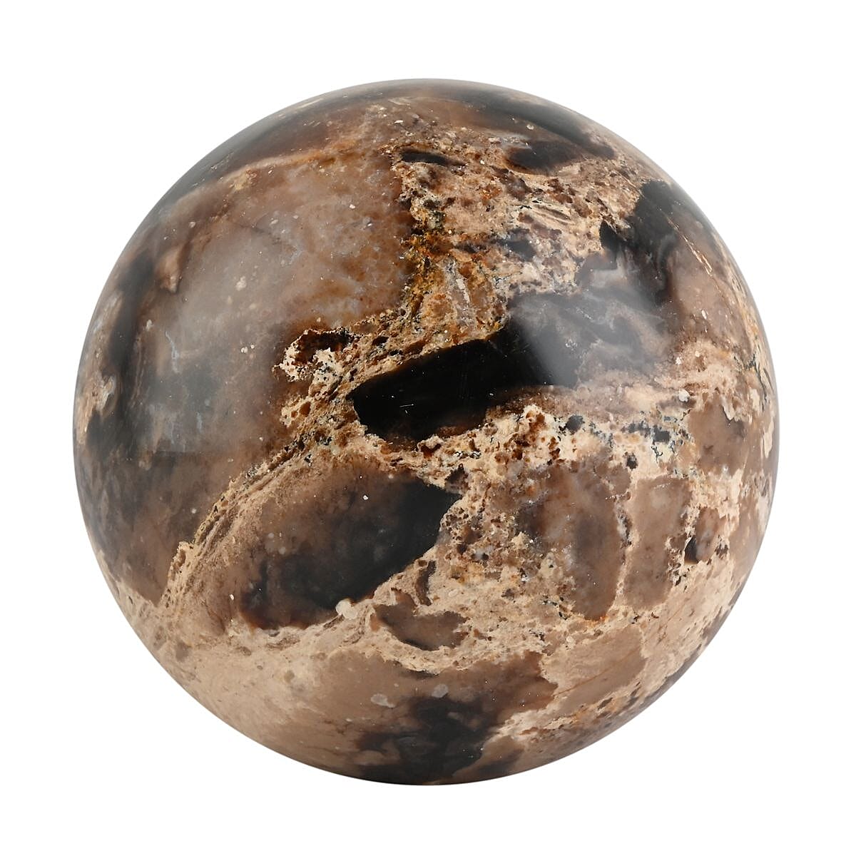 Black Opal Sphere 2-3 Inches -M (Approx. 1755 ctw) image number 1