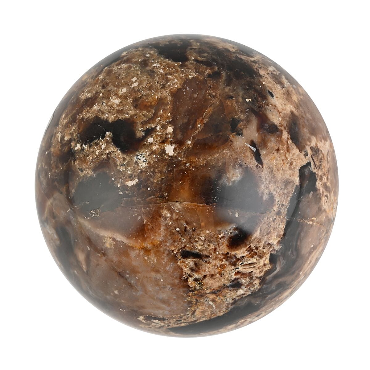 Black Opal Sphere 2-3 Inches -M (Approx. 1755 ctw) image number 2