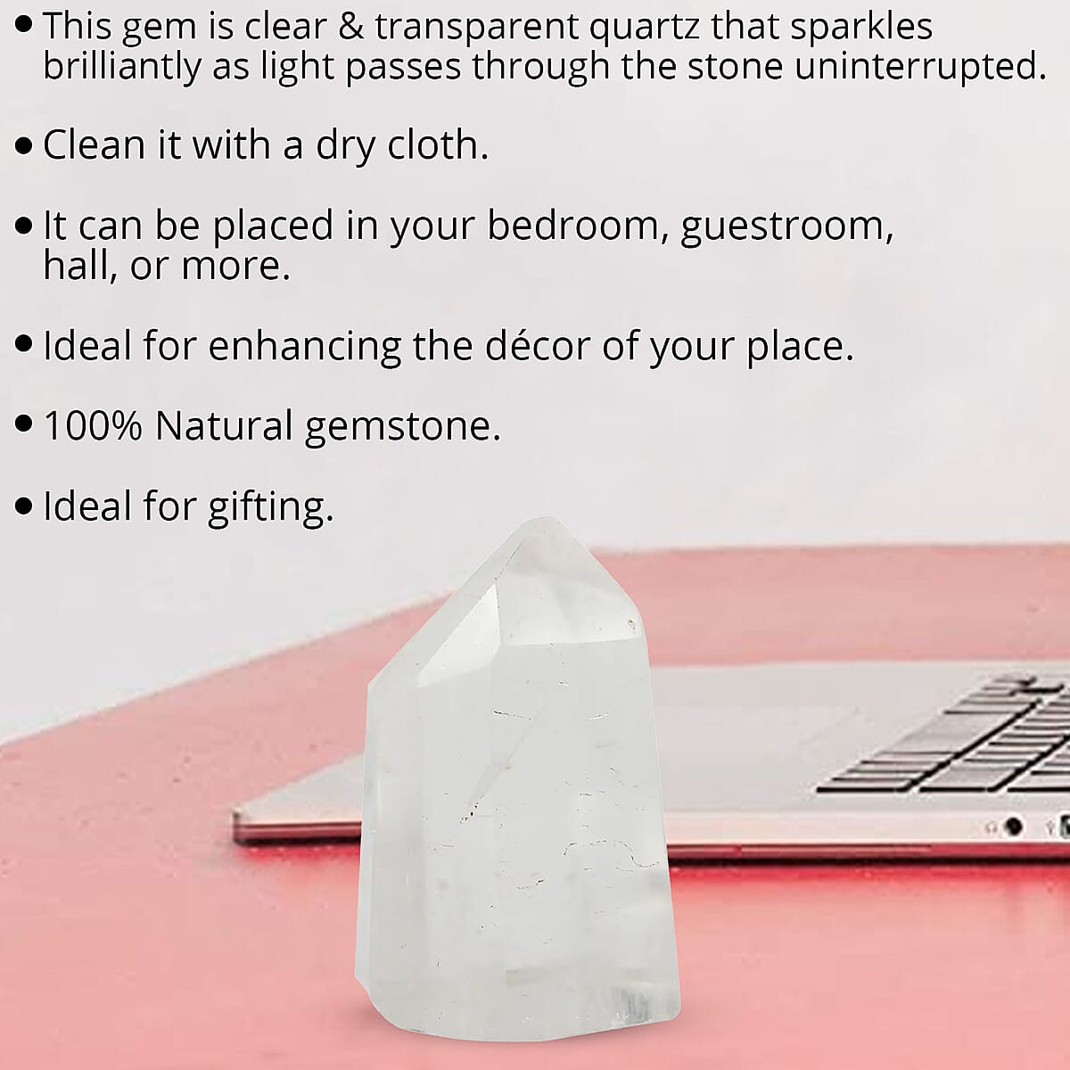Clear Prince Quartz Point -S (Approx. 250 ctw) image number 1