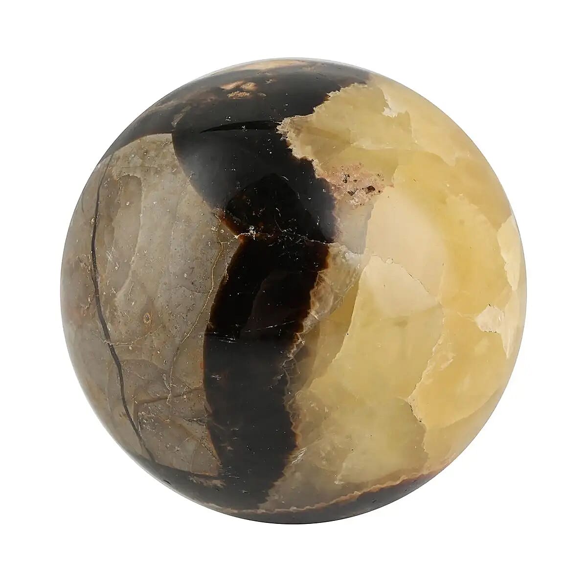 Septarian Sphere 2-3 Inches -M (Approx. 1750 ctw) image number 3