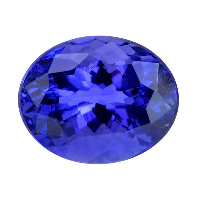AAAA Tanzanite (Ovl 7.5x5.5 mm) 1.00 ctw.
