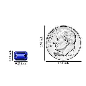 AAAA Tanzanite (Oct 7x5 mm) 1.00 ctw