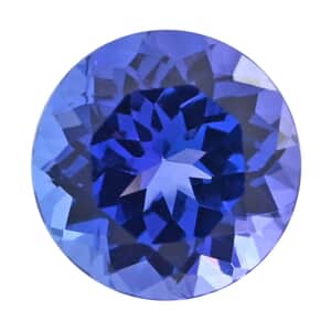 Certified & Appraised AAAA Tanzanite (Rnd 7 mm), Loose Tanzanite, Certified Tanzanite, Loose Gem, Loose Gemstones, Loose Stones, Jewelry Stones 1.25 ctw