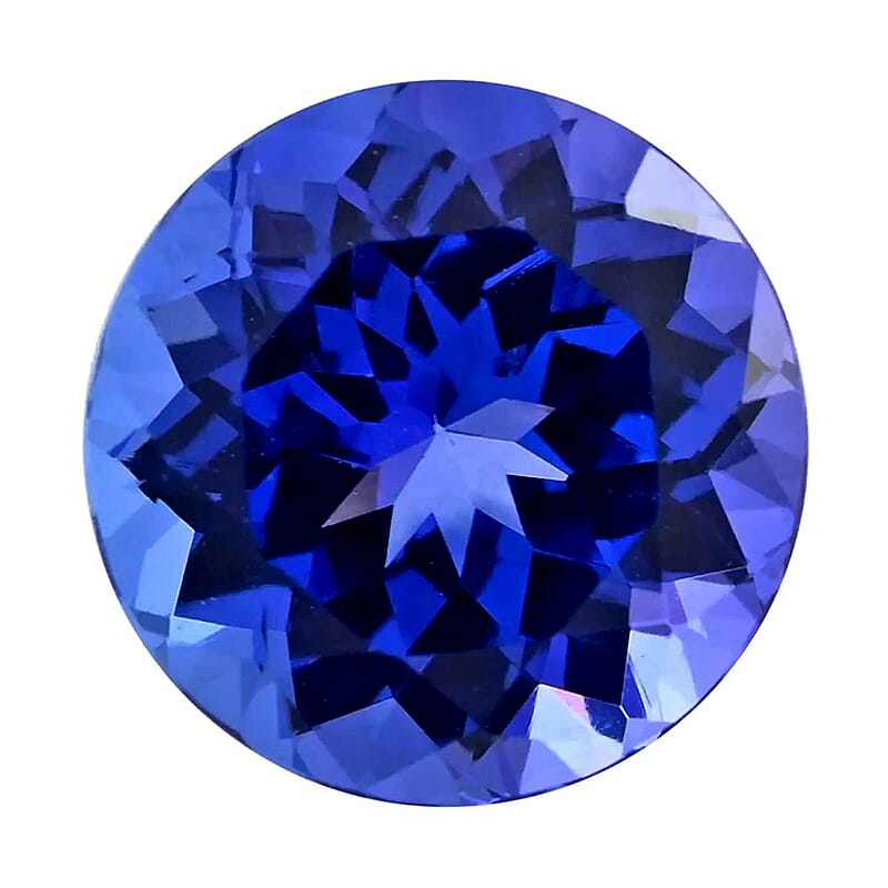 Certified and Appraised AAAA Tanzanite (Rnd 7 mm) 1.25 ctw