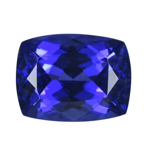 Certified and Appraised AAAA Tanzanite (Cush 9x9 mm) 3.10 ctw