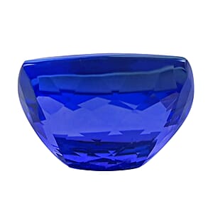 Certified AAAA Tanzanite (Cush 9x7 mm) 2.10 ctw