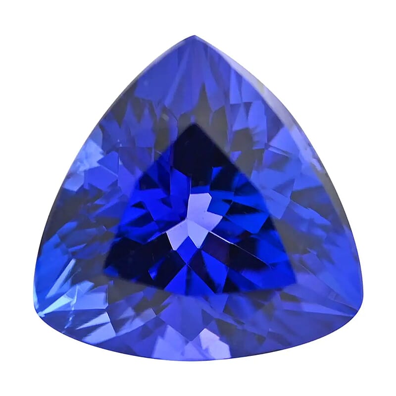 Certified and Appraised AAAA Tanzanite (Trl 8 mm) 1.60 ctw