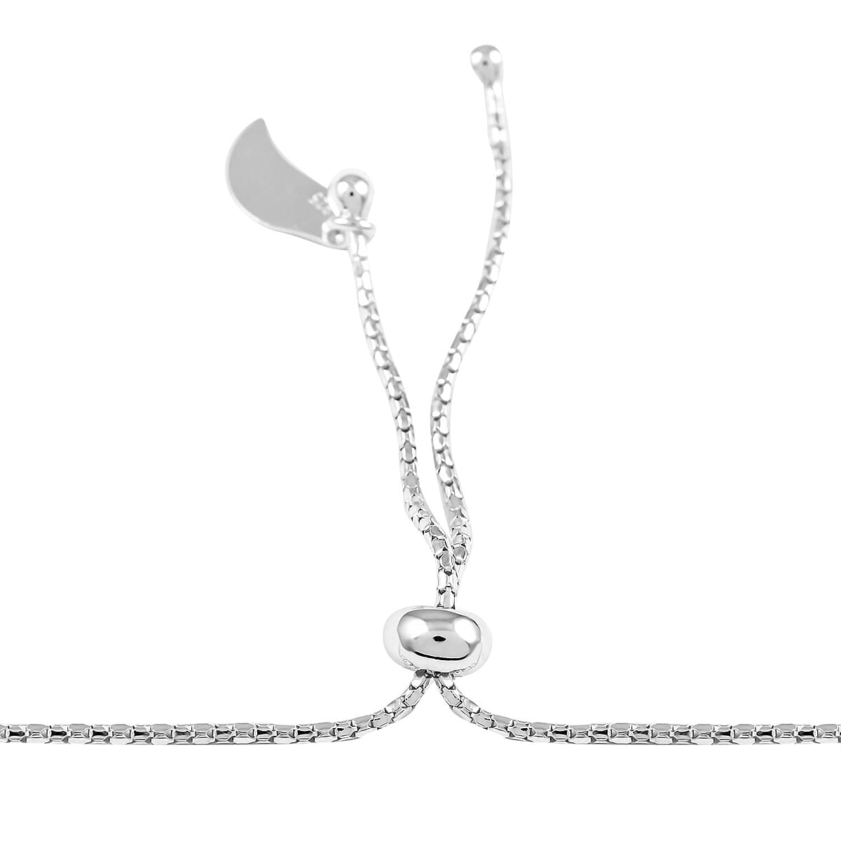 Baltic Citrine Colored Amber Bolo Necklace (Adjustable) in Sterling Silver image number 4