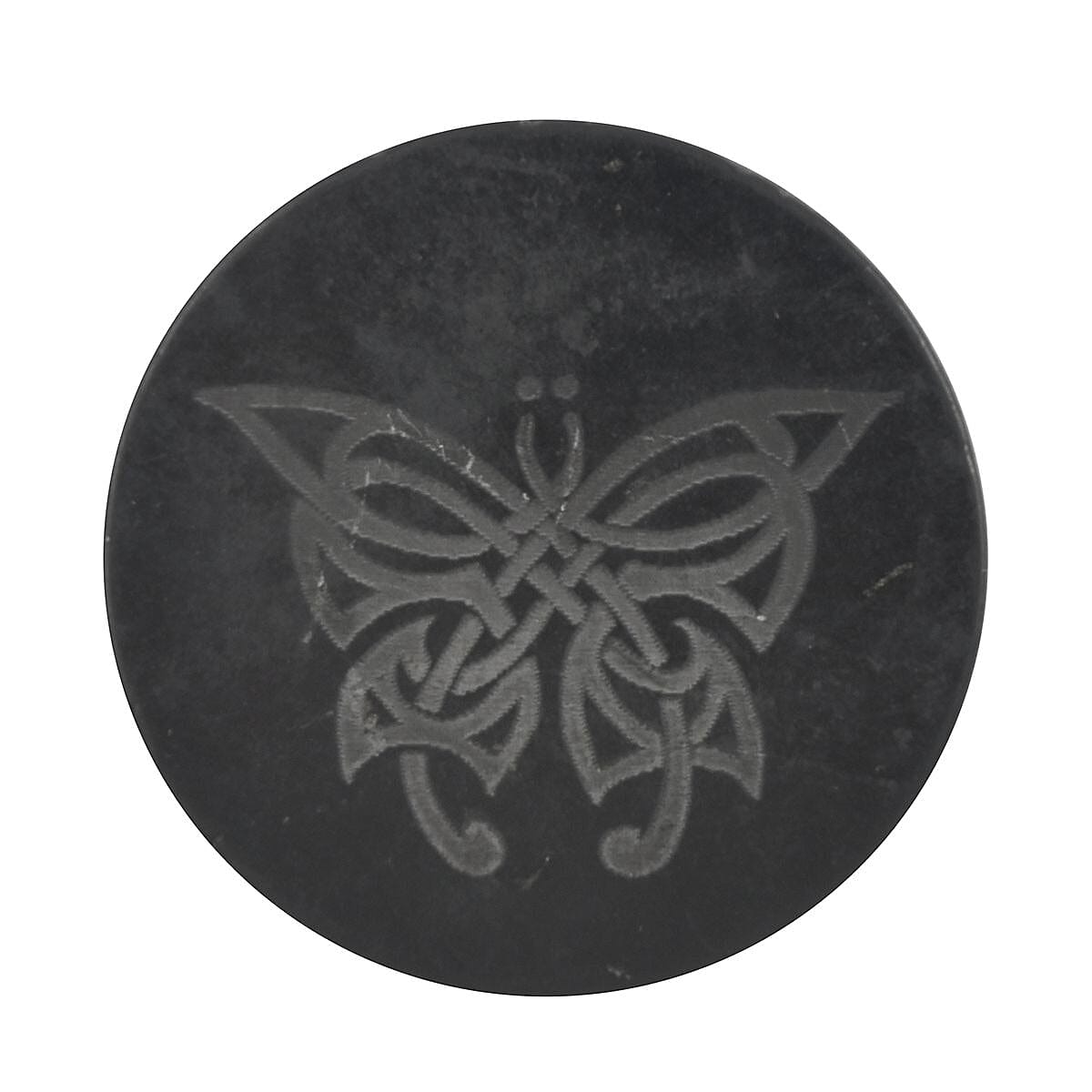 Shungite Butterfly Laptop Tile Approx. 435.00ctw image number 0