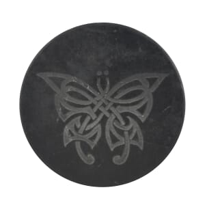 Shungite Butterfly Laptop Tile Approx. 435.00ctw