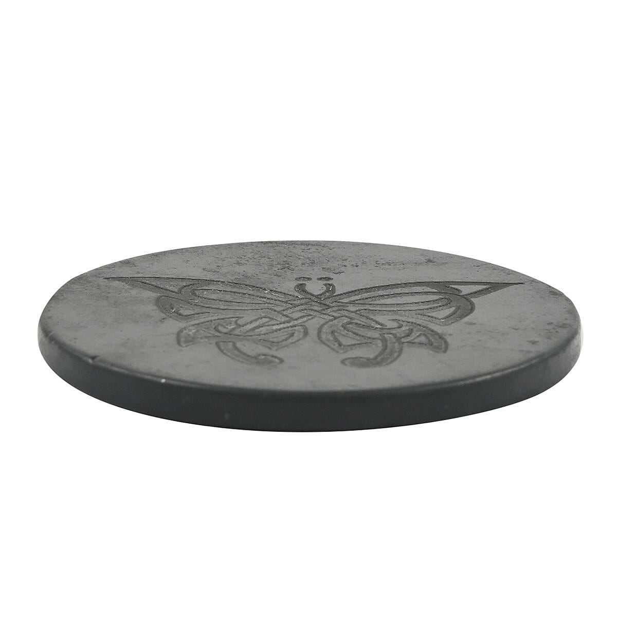 Shungite Butterfly Laptop Tile Approx. 435.00ctw