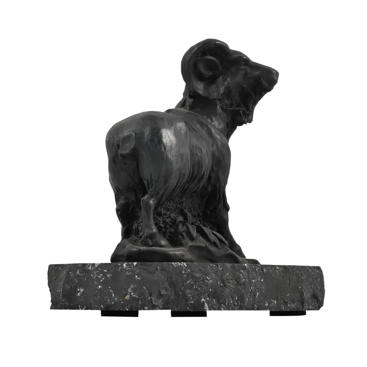 Shungite Figurine Ram 4” Approximately 1695ctw image number 4