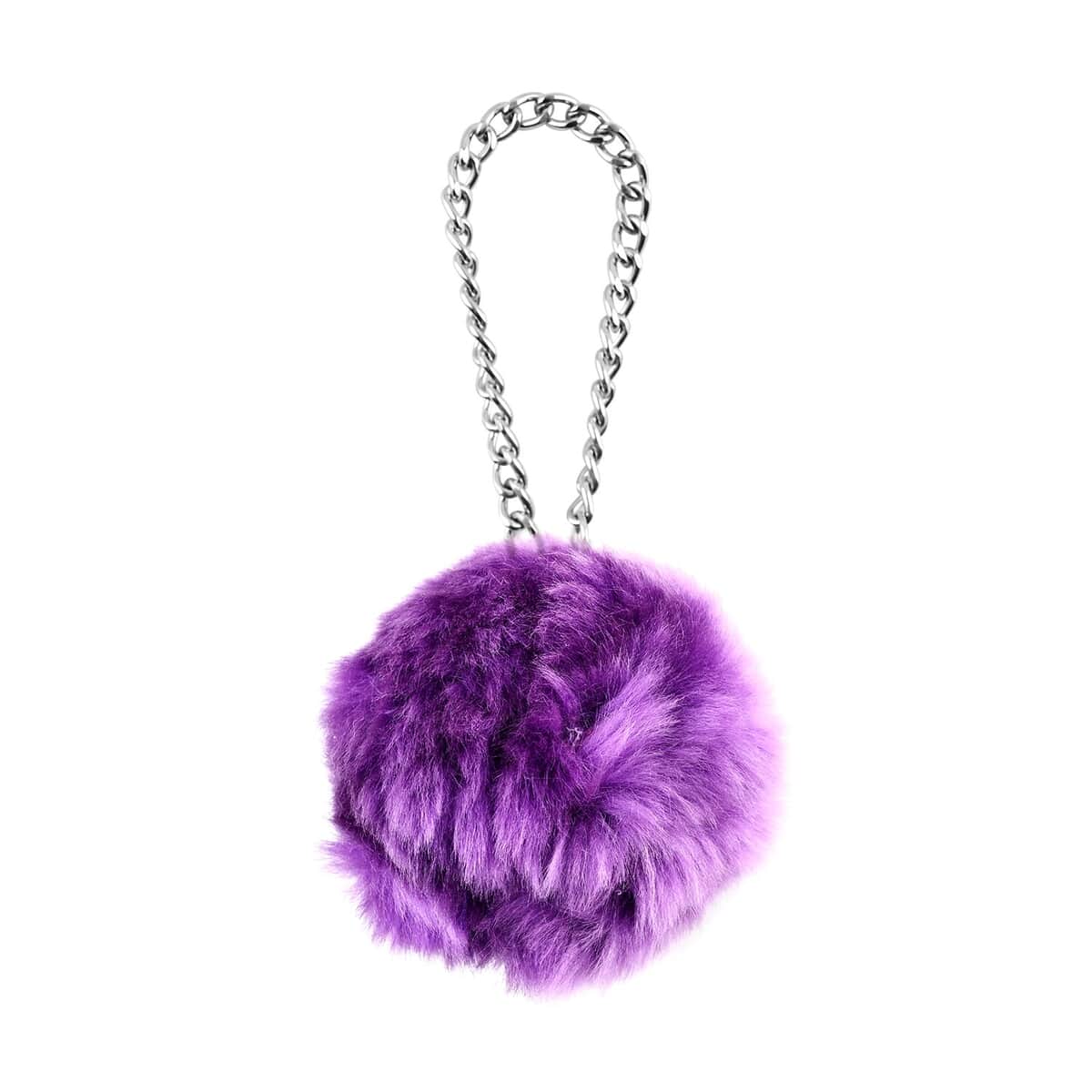 Flipo- Purple Fur Ball Buzzer , Best Personal Safety Alarm for Women , Personal Security Alarm Device , Self Defence Alarm image number 0