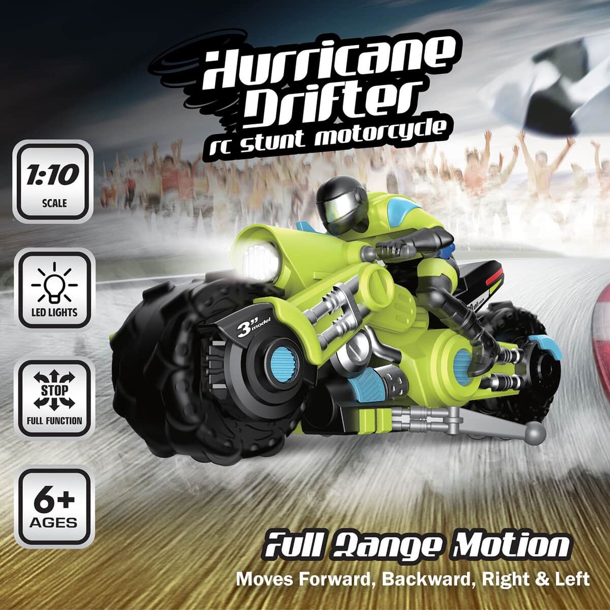 Flipo- Hurricane Drifter , RC Motorcycle image number 1