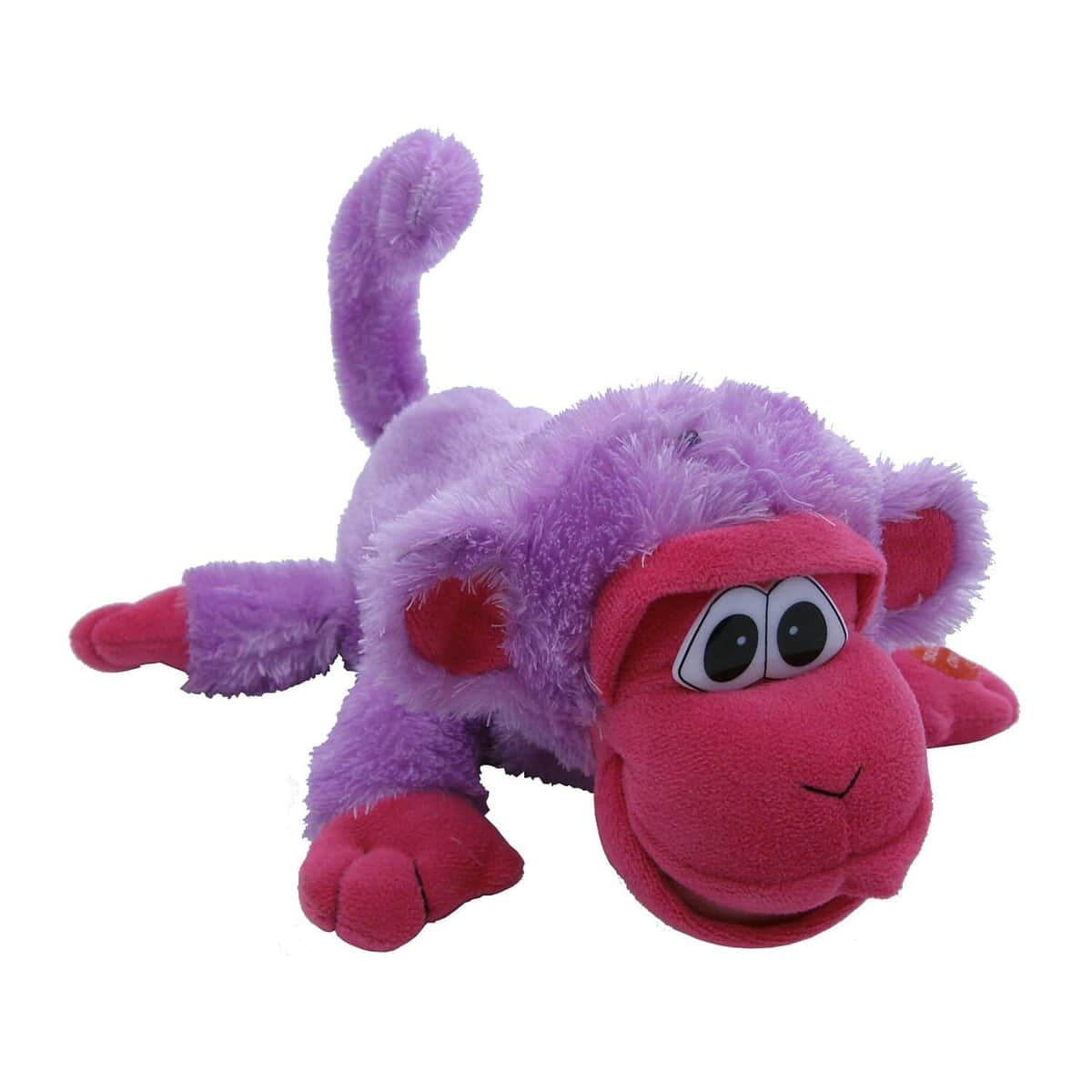 Flipo- Crazy Critters Laughing Rolling Pets Purple Monkey, Soft Toy, Rollish Plush Toy, Small Toys for Kids image number 0