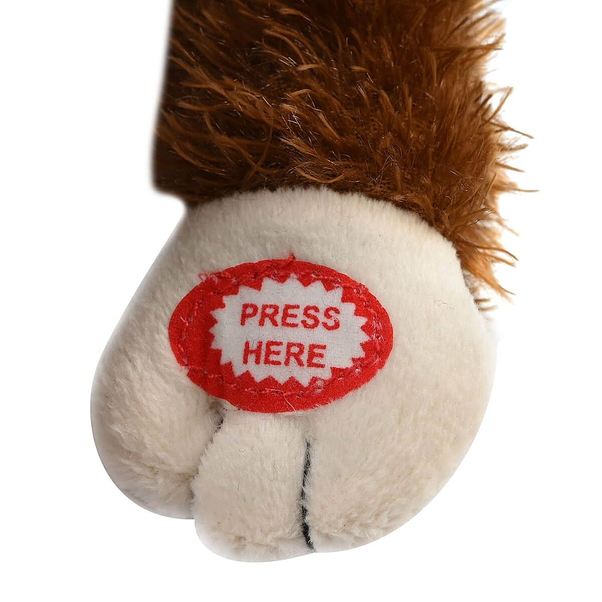 Flipo- Crazy Critters Laughing Rolling Pets Brown Dog, Soft Toy, Rollish Plush Toy, Small Toys for Kids image number 6