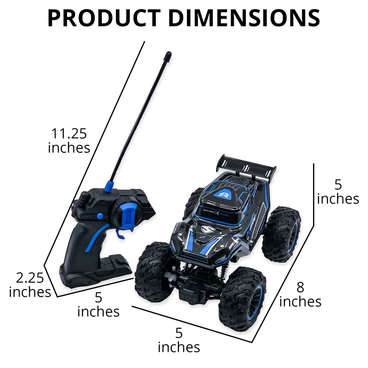 Flipo- Timber Rover , Off-Road RC Monster Truck , Remote Control Monster Truck Toy , RC Toy image number 4
