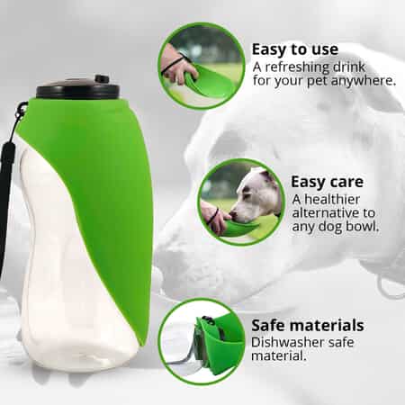 Pet Water Bottle for Dogs, Dog Water Bottle Foldable, Dog Travel Water  Bottle, Dog Water Dispenser, Lightweight & Convenient for Travel BPA Free 