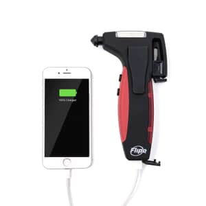 Flipo- 5-In-1 Emergency Car Tool - With Portable Power Bank