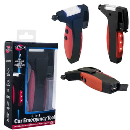 5-in-1 Emergency Car Tool