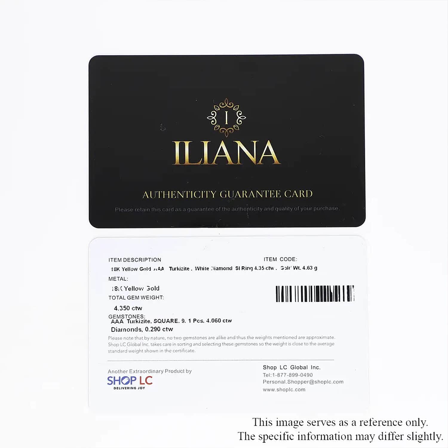 Certified and Appraised Iliana 18K Yellow Gold AAA Turkizite and G-H SI Diamond Halo Ring (Size 6.0) 4.65 Grams 4.35 ctw