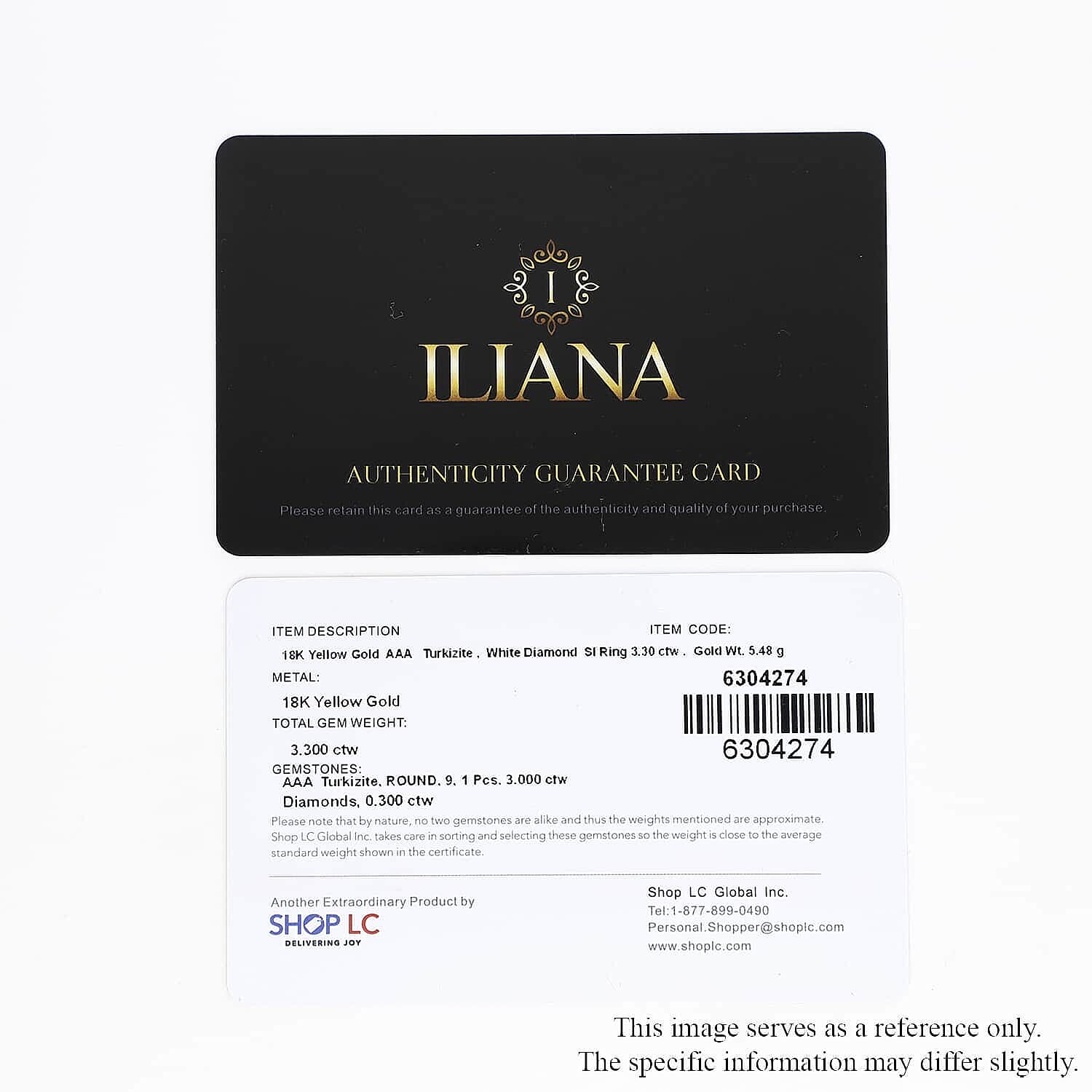 Certified and Appraised Iliana AAA Turkizite and G-H SI Diamond 3.30 ctw Ring in 18K Yellow Gold (Size 7.0) 5.50 Grams