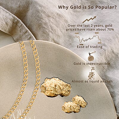 14K Yellow Gold Cuban Chain Necklace, Gold Necklace, Gold Gifts, 20 Inch Chain Necklace 2mm 1.80 Grams