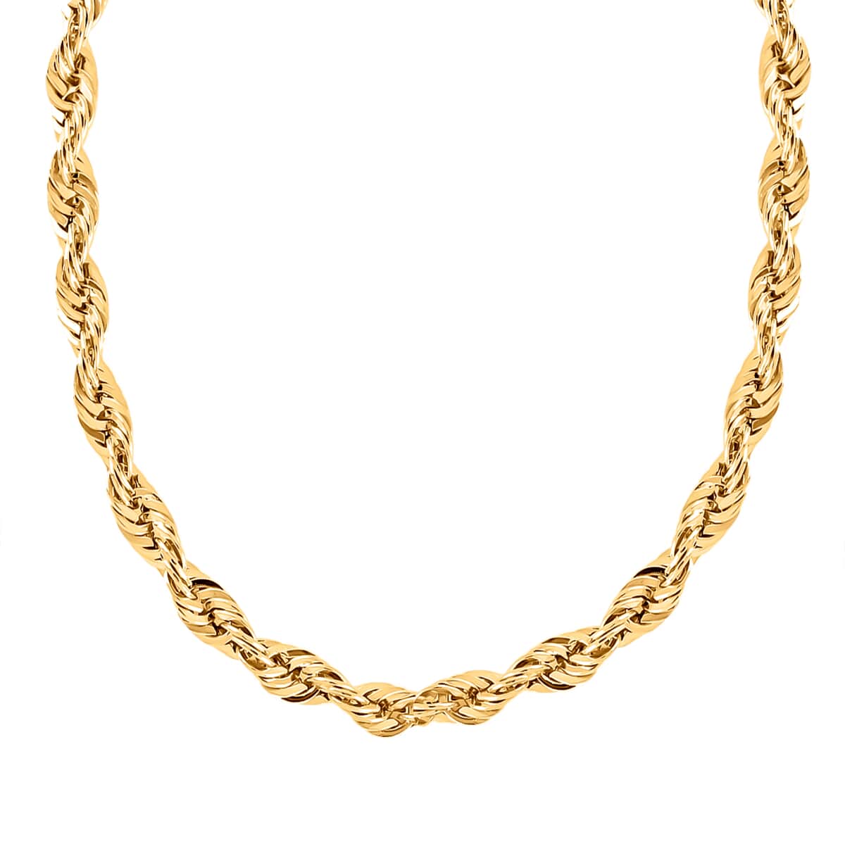 10K Yellow Gold 1.5mm Rope Chain 24 Inches 1.60 Grams image number 0
