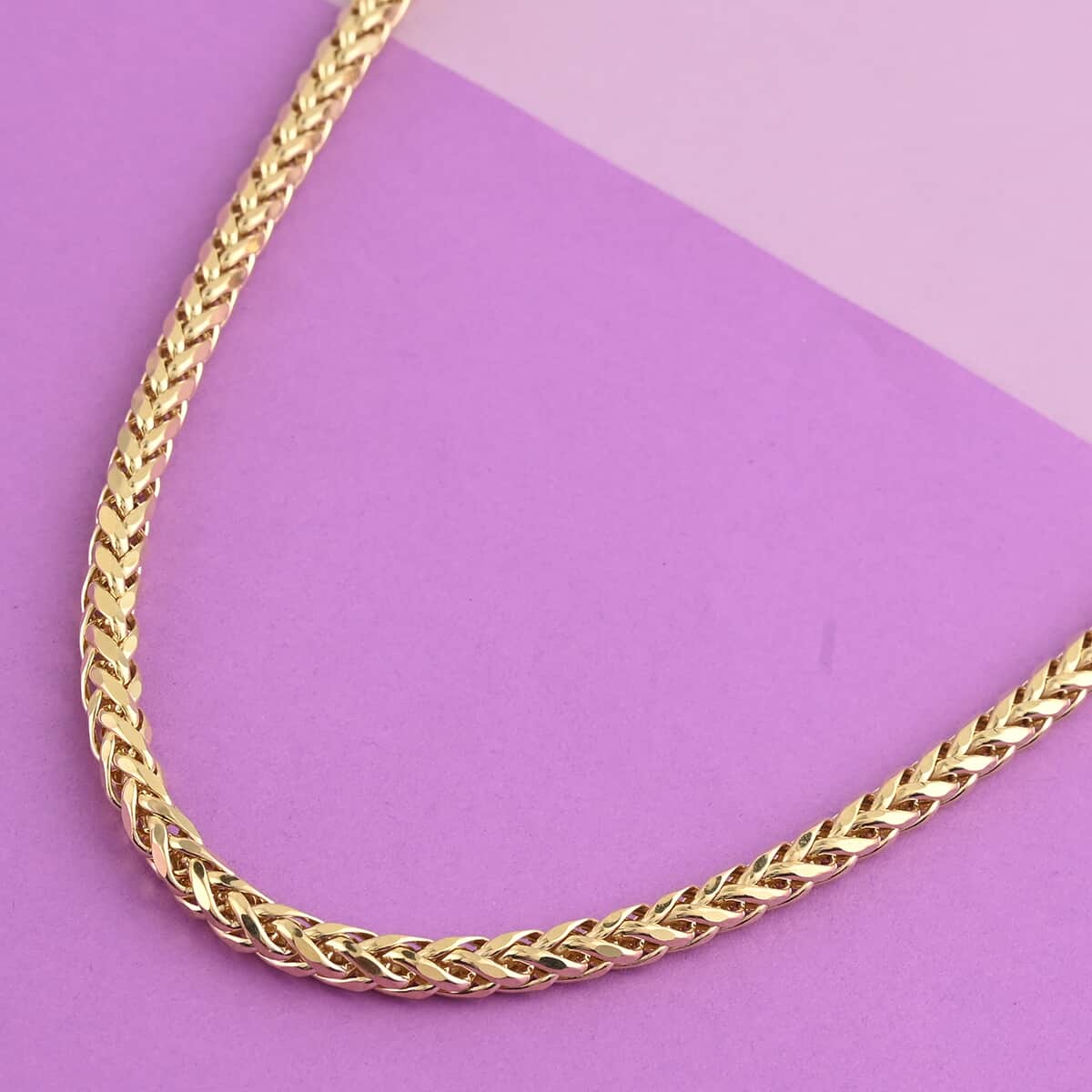 10K Yellow Gold 3mm Palma Chain Necklace 22 Inches 9.40 Grams image number 1