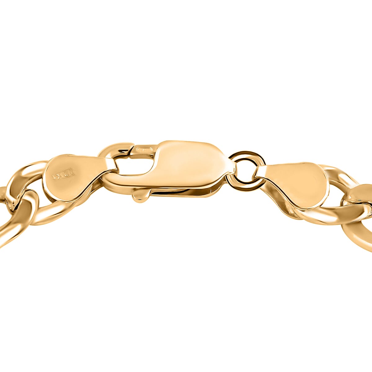 10K Yellow Gold Curb Bracelet (8.50 In) 9.70 Grams image number 3