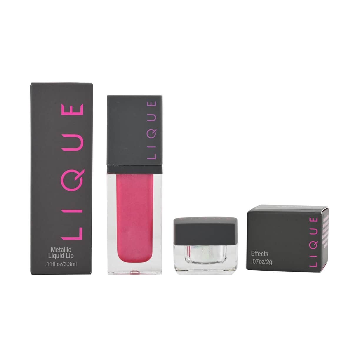 Closeout Lique Set of 2 Liquid Lip & Effect Powder image number 0