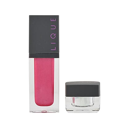 Closeout Lique Set of 2 Liquid Lip & Effect Powder