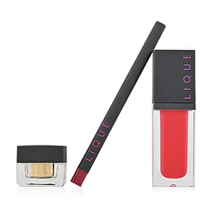 Closeout Lique 3 Piece Makeup Set (Liquid Lips, Effects Powder, & Lip Definer) (Buy One Get One)