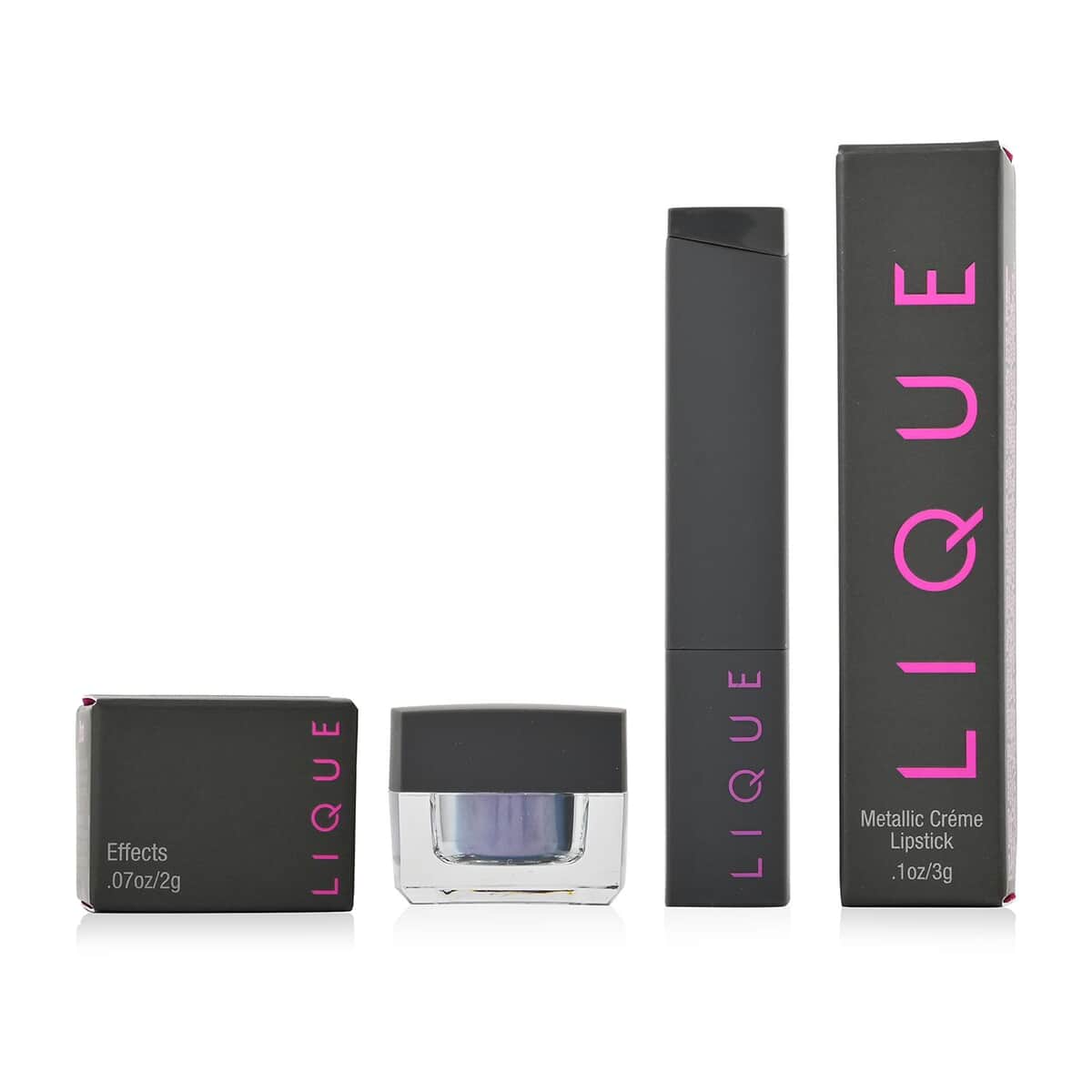 Closeout Lique Set of 2 (One Lipstick & One Effect Powder) with Free Set of 2 (One Lipstick & One Effect Powder) image number 0