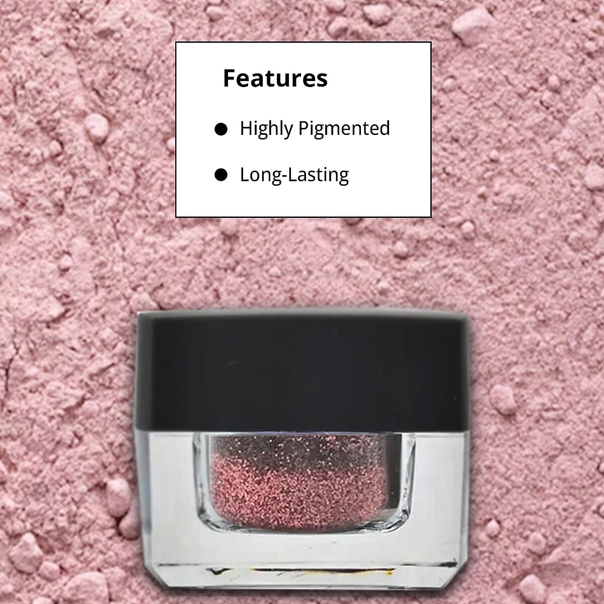 Closeout Lique Set of 2 1 Lipstick (Party Time) & 1 Effect Powder (Red Slipper) image number 2