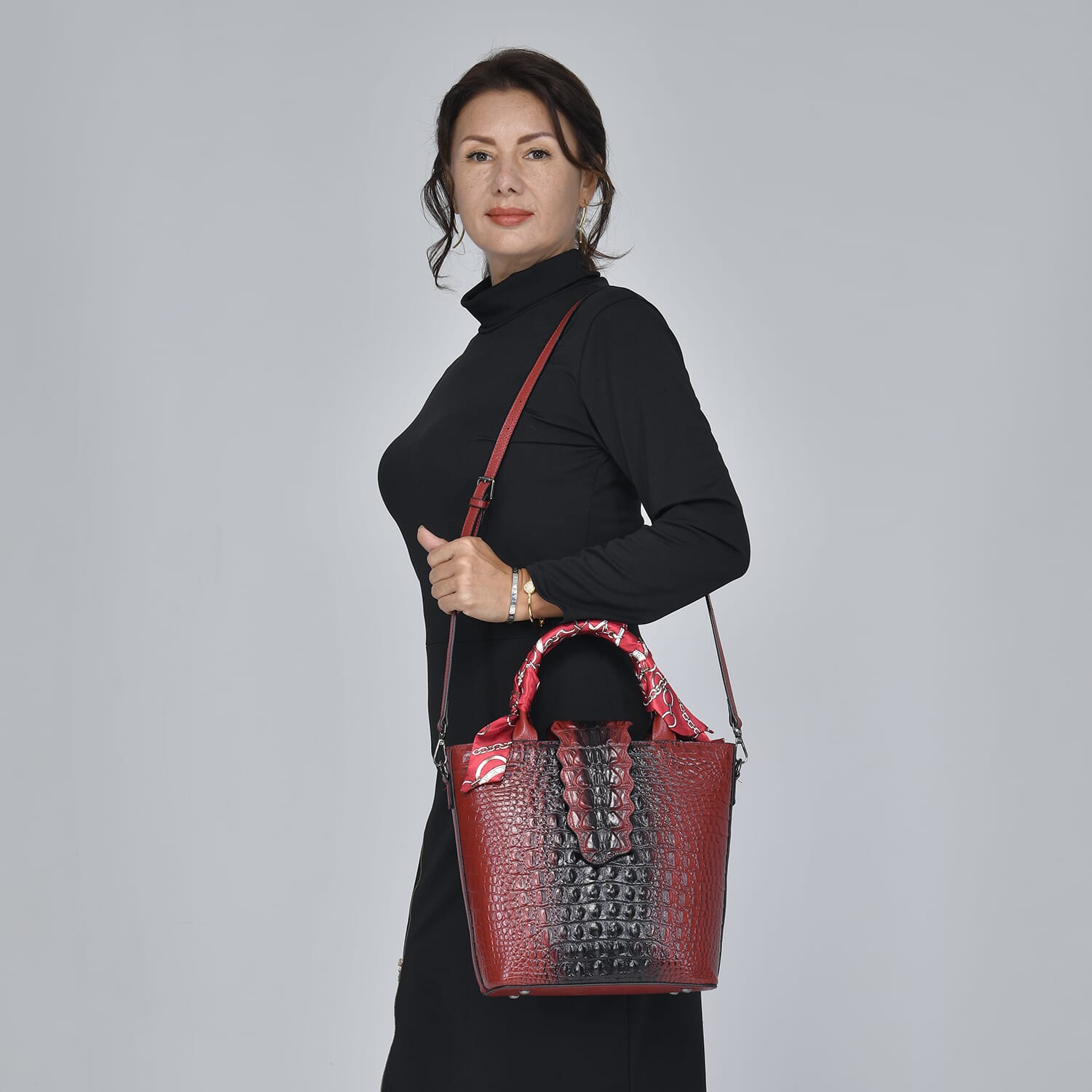 Wine red online purse