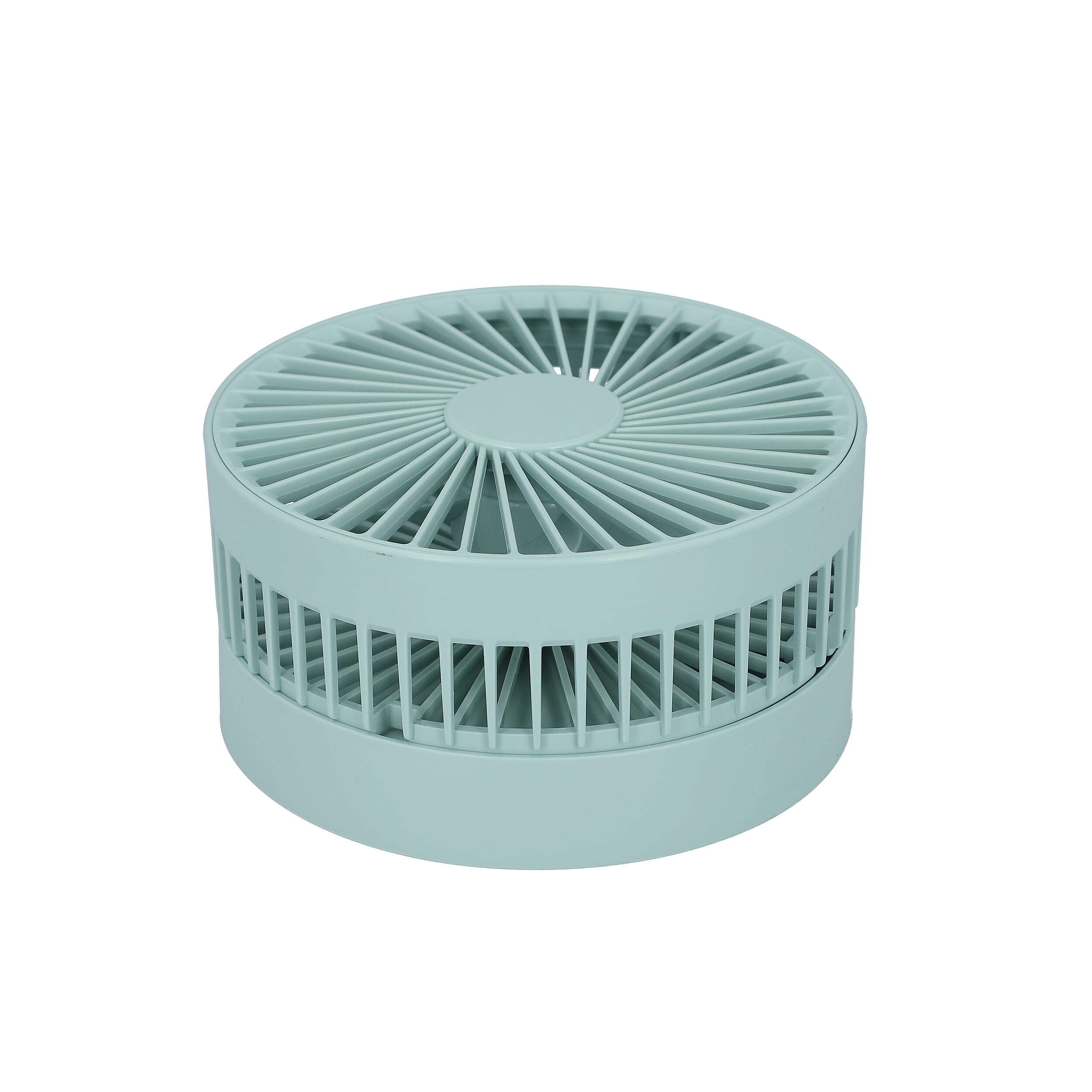 Homesmart Foldable USB Desk Fan with Adjustable 3 Wind Speeds - Blue (1200 mAh, 2W)