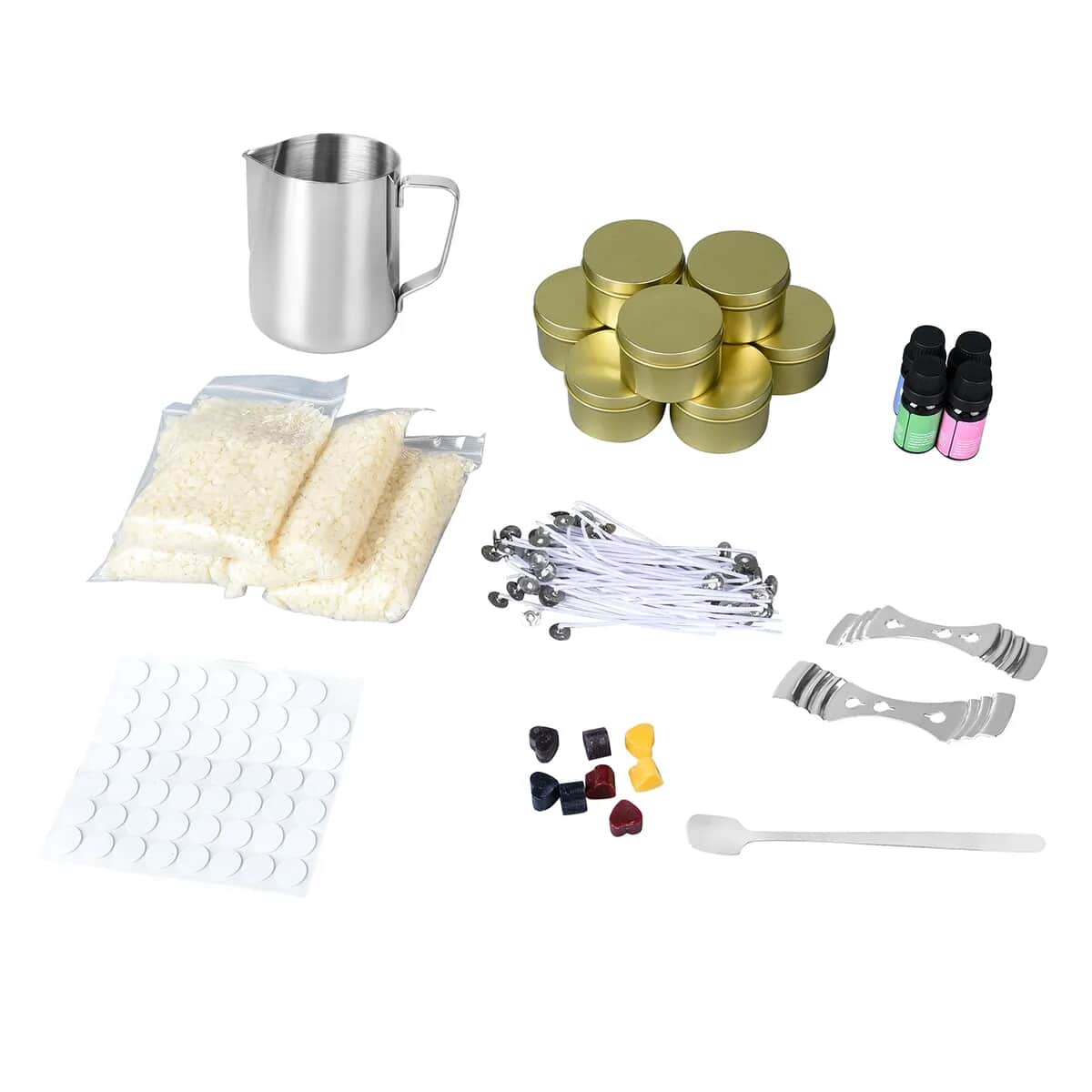 DIY Candle Making Kit 8.27"x 8.18"x3.94" image number 0