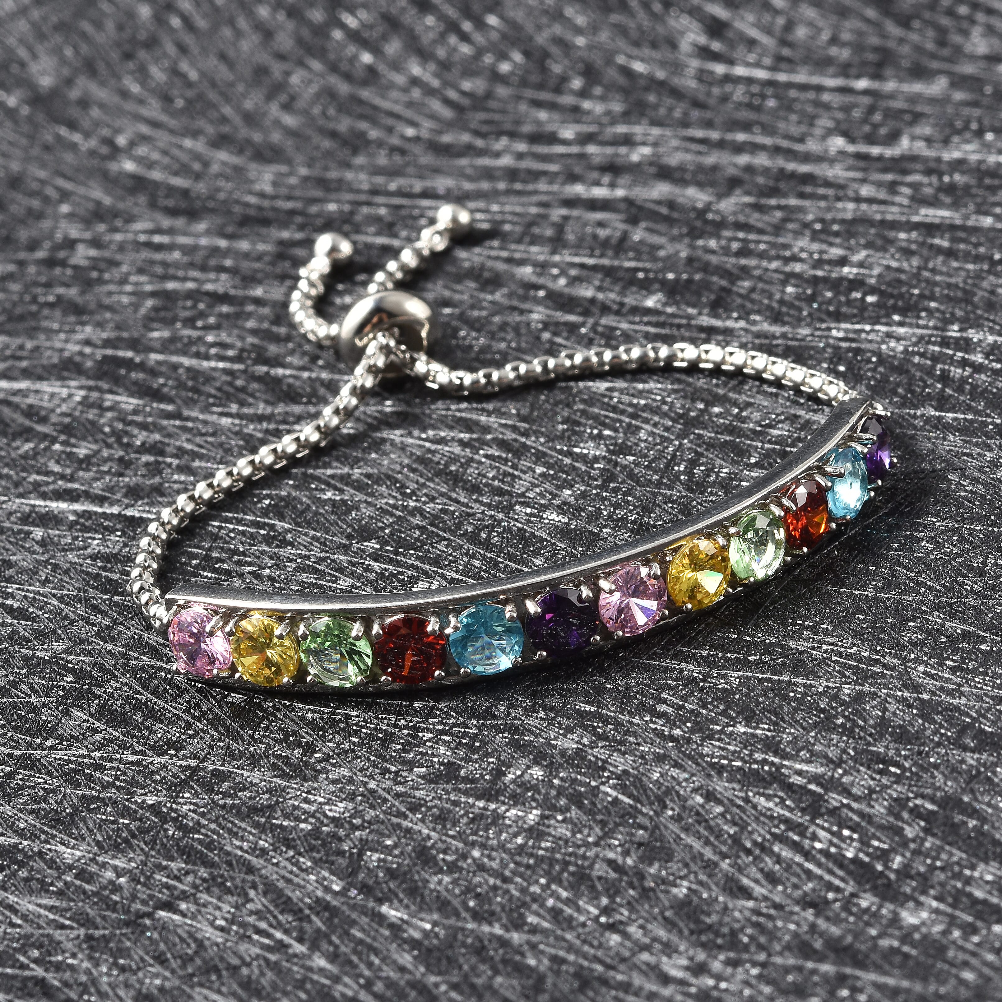 Simulated Multi color Diamond - Product card gallery slide 2 (9431220683007)