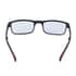 Foldable Anti-Blue Light Glasses with Testing kit - Black & Faux Leather image number 2