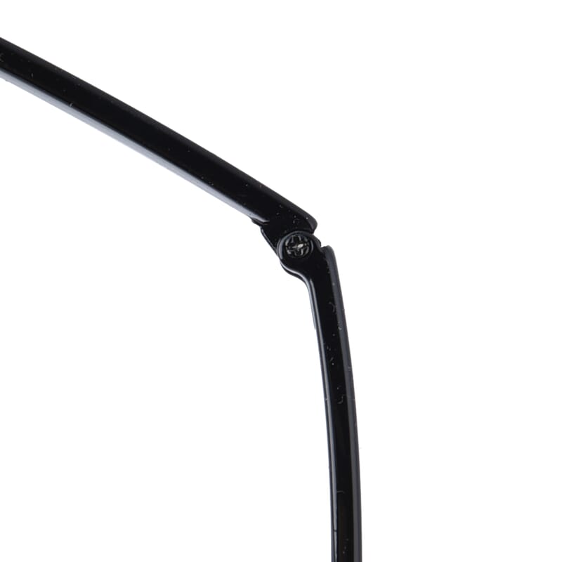 Foldable Anti-Blue Light Glasses with Testing kit - Black & Faux Leather
