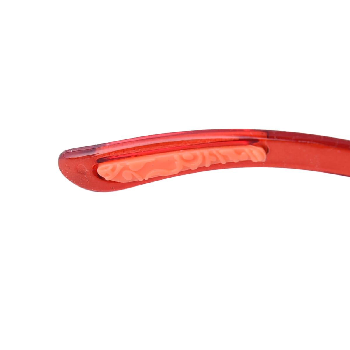 Foldable Anti-Blue Light Glasses with Testing kit - Red & Faux Leather image number 3