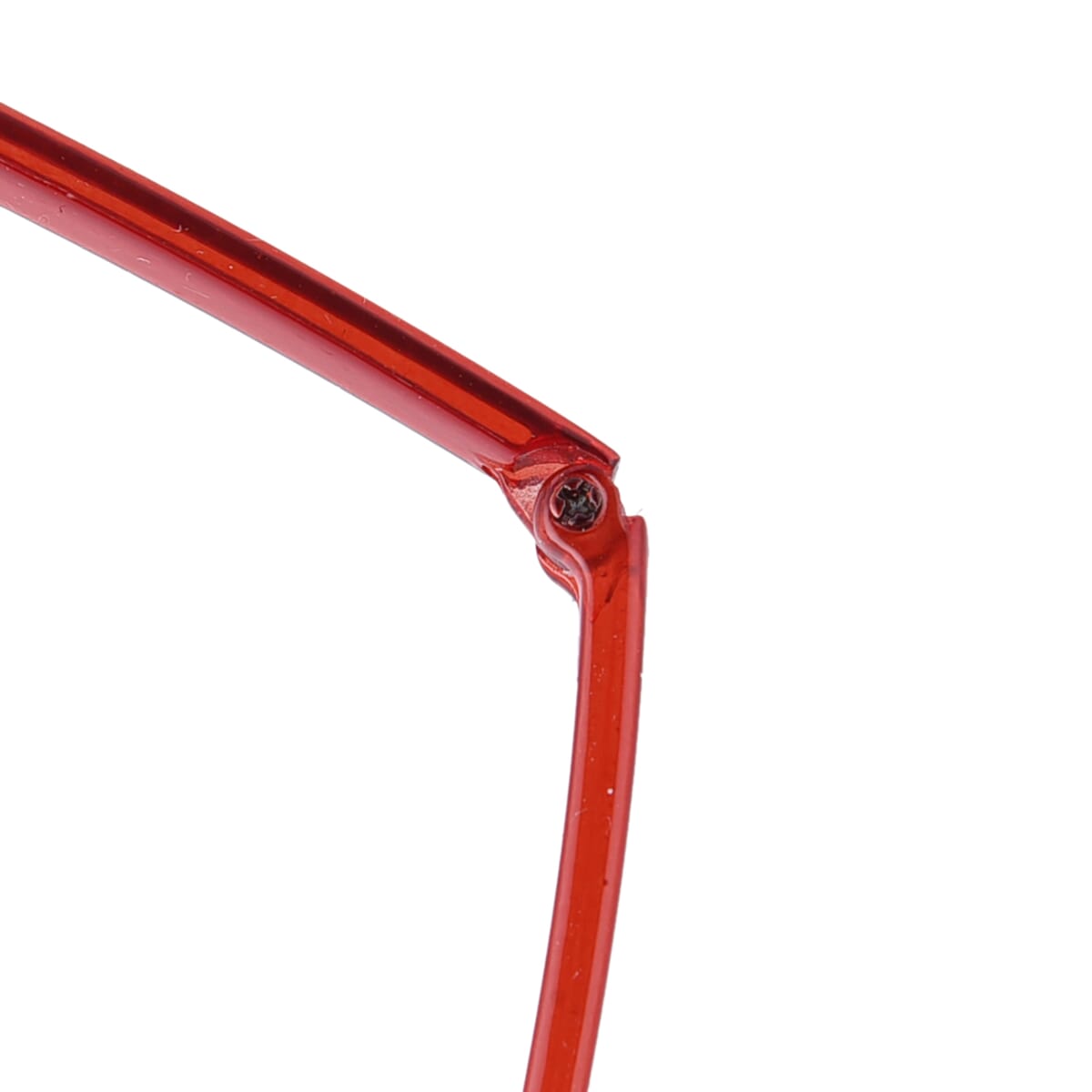 Foldable Anti-Blue Light Glasses with Testing kit - Red & Faux Leather image number 4