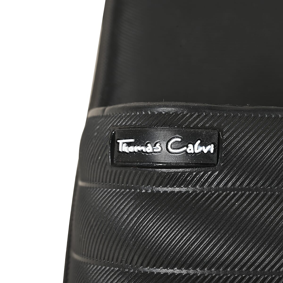 Thomas Calvi Comfortable Summer Men's Sliders in Black (Size 9) image number 3