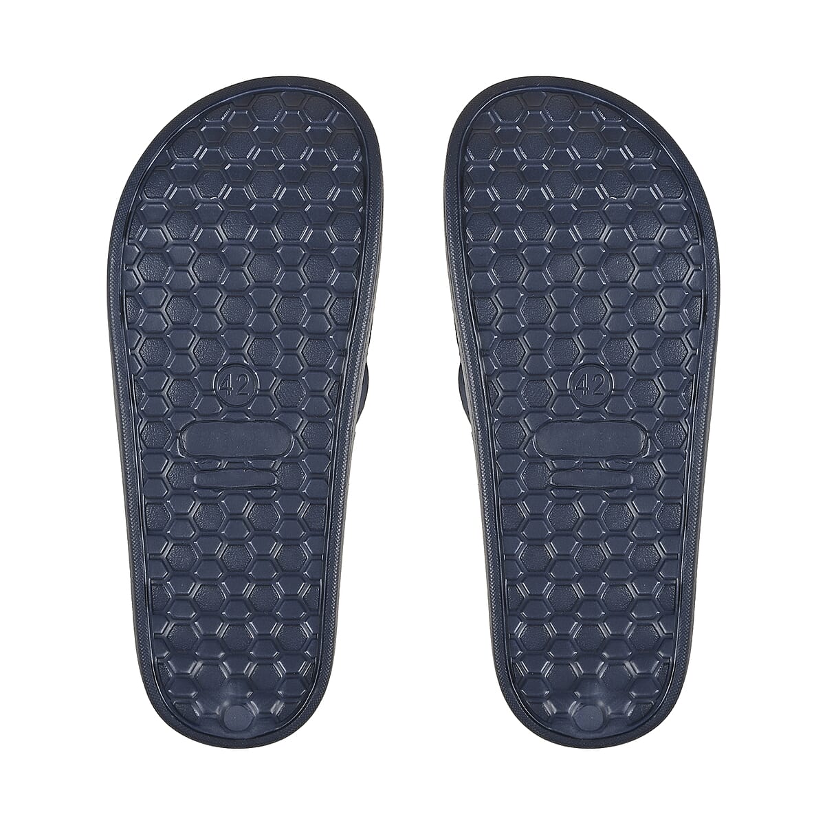 Thomas Calvi Comfortable Summer Sliders in Navy Blue (Size 11) image number 2