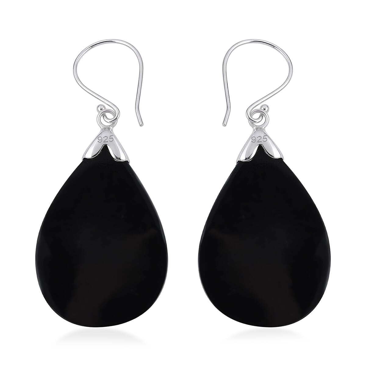 Abalone Shell Earrings in Sterling Silver
