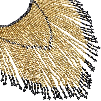 Gold Glass Seed Bead - Product card gallery slide 3 (9431159603455)