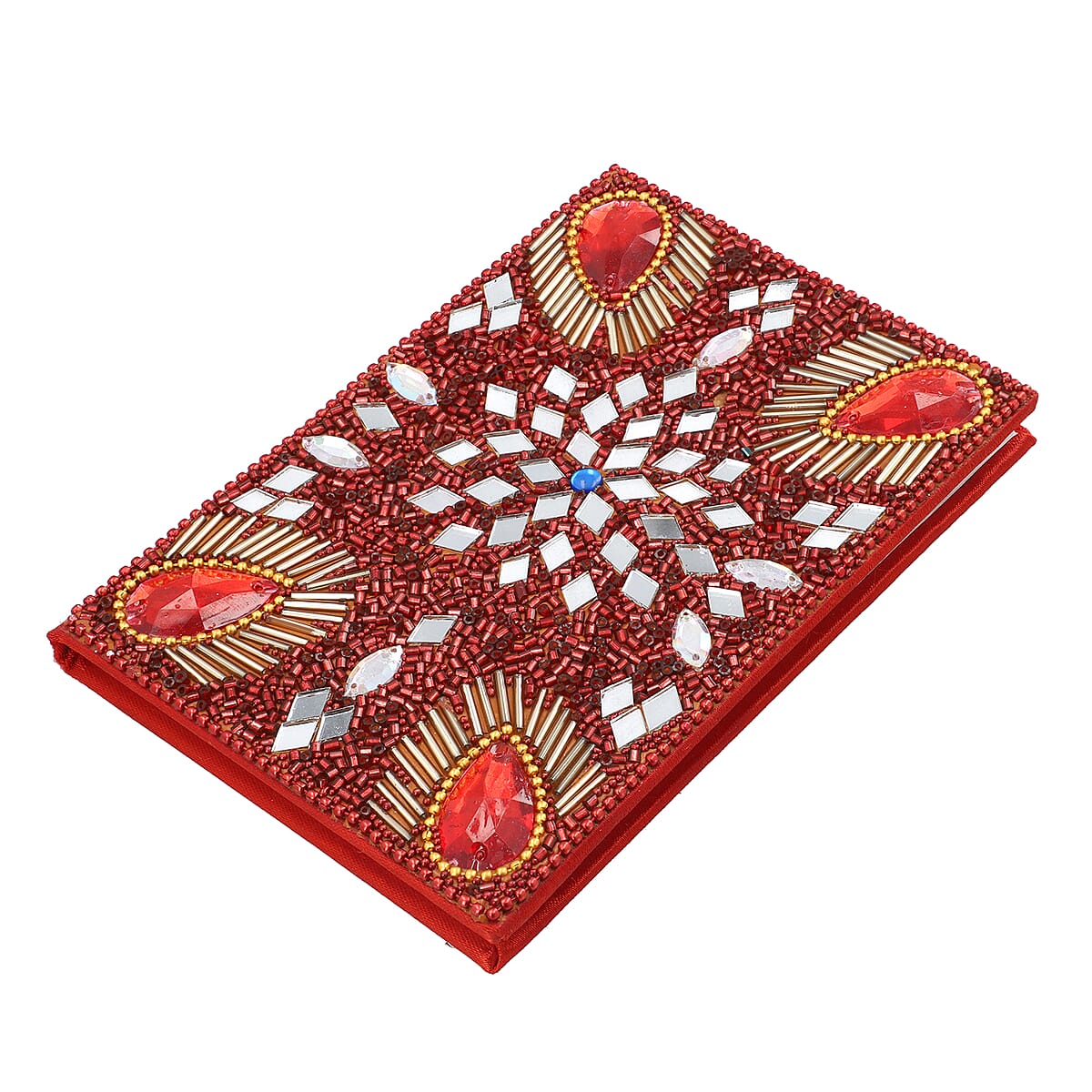 Set of 3 Red Bedazzled Diary image number 4