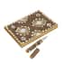 Set of 3 Brown Bedazzled Diary with Matching Pen image number 4